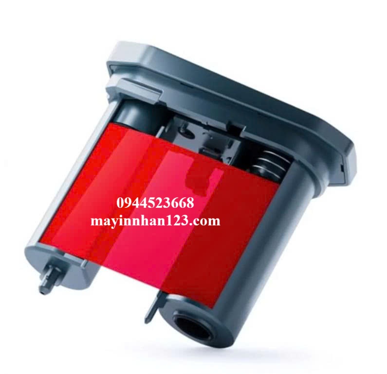 Ruy băng in nhãn NIIMBOT M2 màu đỏ, băng mực ribbon màu đỏ cho máy M2 Niimbot
